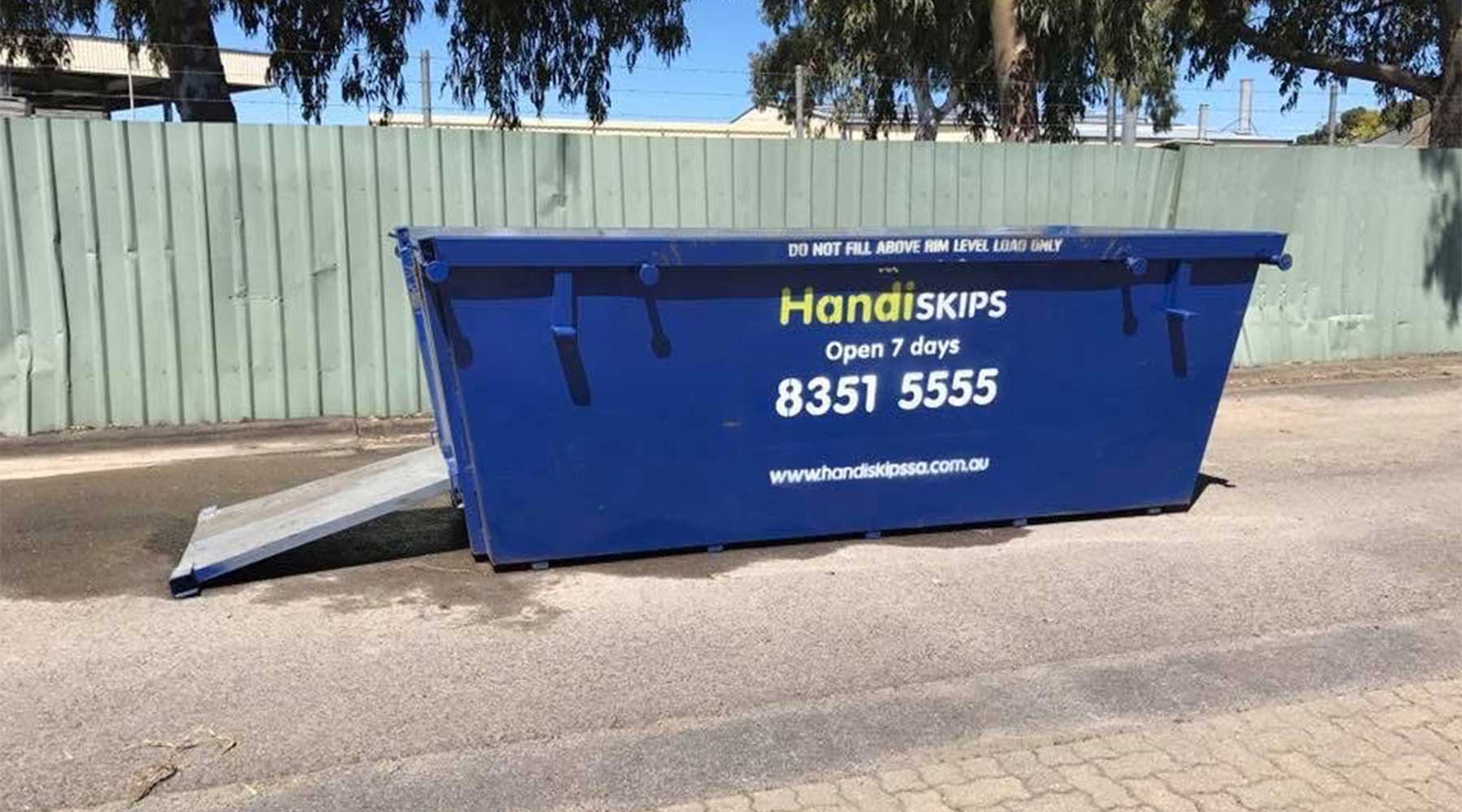 Skip-Bin-With-Ramp-Access-Hire-2 Construction Skip Bin Hire Adelaide